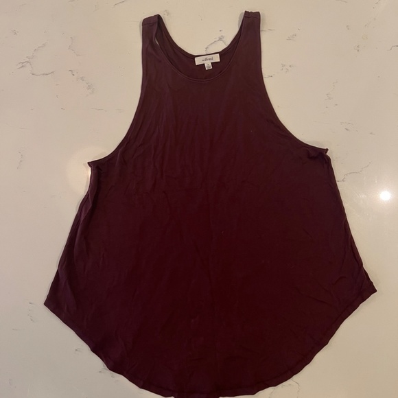 Wilfred Herriot Tank - Maroon - Picture 2 of 3